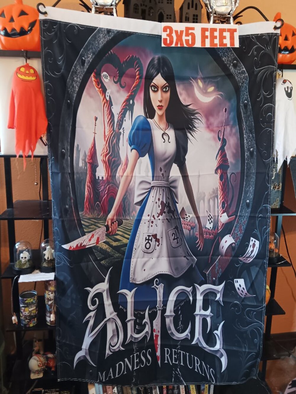 Alice The Madness Returns 3X5 Feet Flag Video Game Cover Banner 2-Sided